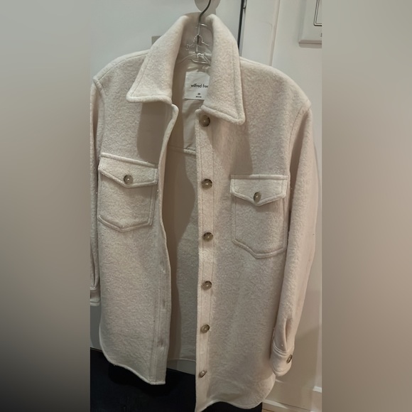 Wilfred Free Ganna Shirt Jacket XXS Tall - Picture 8 of 10